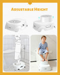 Padded 2-Step Step Stool, 2-Step Footstool - Step Stool Non-slip, Portable, Space-saving Design For Bathroom, Kitchen, Bedroom, Classroom - Easy To Clean, Sturdy And Comfortable