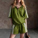 Casual Loose-fitting Two-piece Sportswear Set
