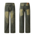 Straight Jeans Washed Yellow Mud Jeans