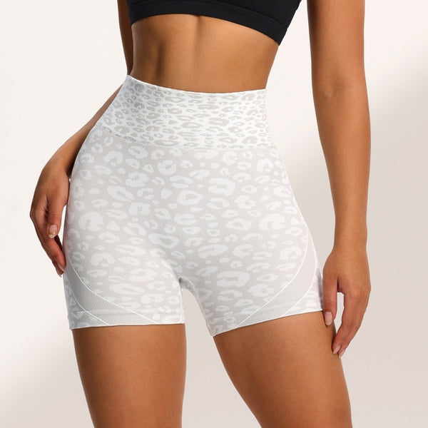 Seamless Tight-fitting Three-quarter-length Cycling Shorts
