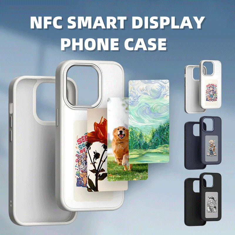 E-Ink Screen Phone Case — Personalized Luxury Phone Cover | Battery Free Display